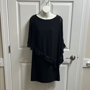 Cache little Black Dress with Sequin size 4 #346